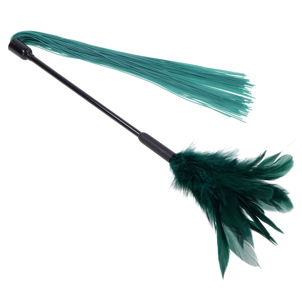 Sex & Mischief Indica Feather Tickler - Feather Tickler Whip