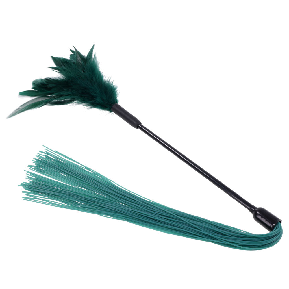 Sex & Mischief Indica Feather Tickler - Feather Tickler Whip