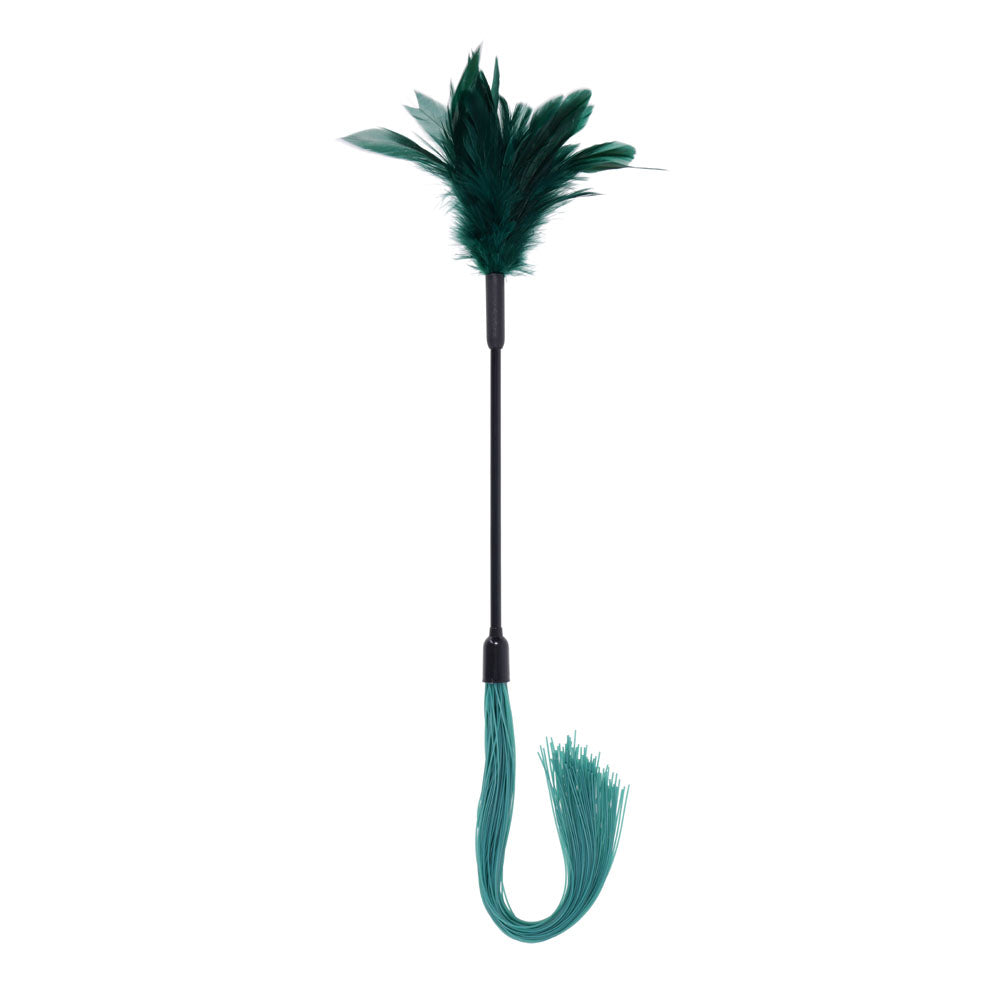 Sex & Mischief Indica Feather Tickler - Feather Tickler Whip