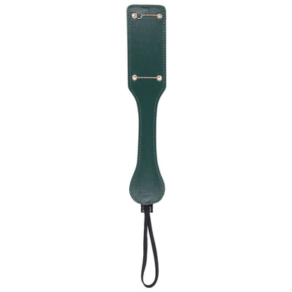 Sex & Mischief Indica Chain Impressions Paddle - /Gold Spanking Paddle