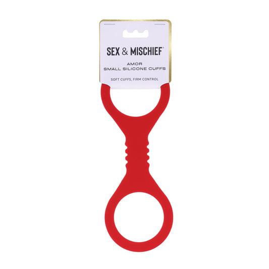 Sex & Mischief Amor Small Silicone Cuffs - Small Restraints