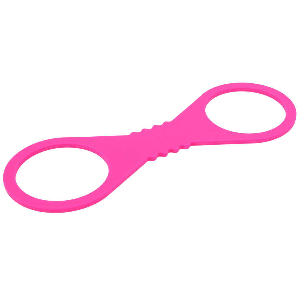 Sex & Mischief Large Hot Silicone Cuffs - Hot Large Restraints