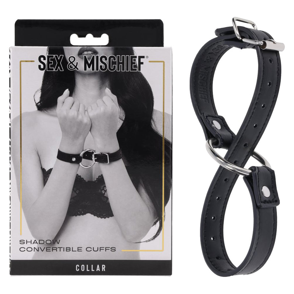 S&M Shadow Convertible Cuffs - Restraints