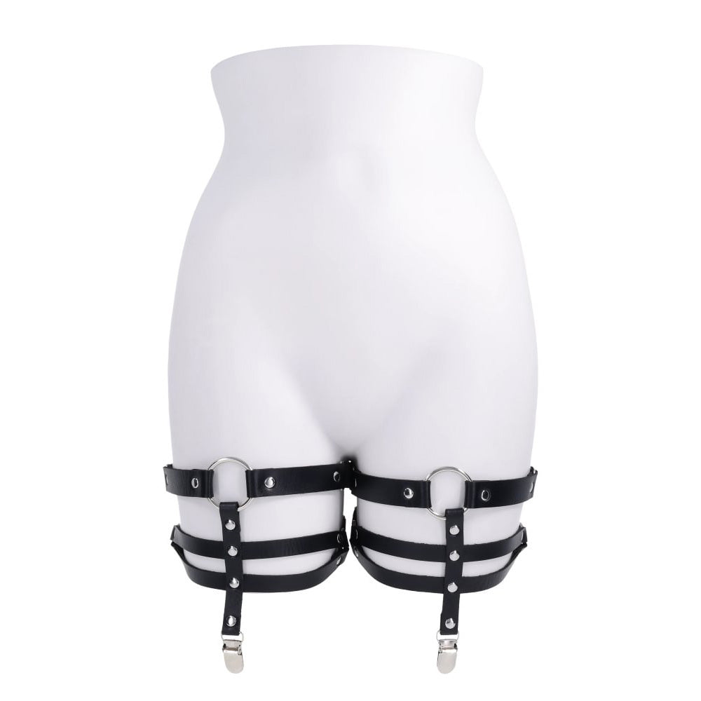 S&M Shadow Garters - Leg Garters