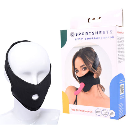 Pivot In Your Face Strap On - Face-Sitter Strap-On Harness (No Probe Included)