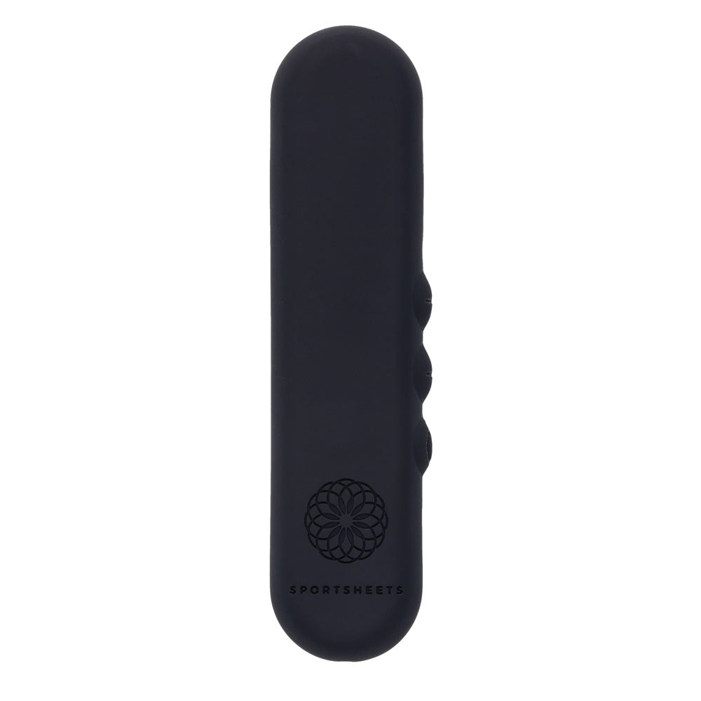 Pivot Flat Bullet - 10.2 cm USB Rechargeable Bullet – Black