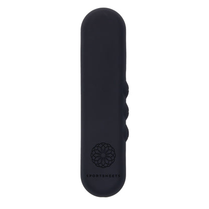 Pivot Flat Bullet - 10.2 cm USB Rechargeable Bullet – Black