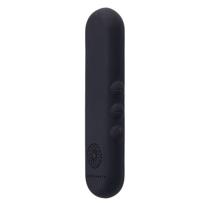 Pivot Flat Bullet - 10.2 cm USB Rechargeable Bullet – Black