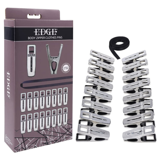EDGE Body Zipper Clothes Pins - Pins - Set of 16