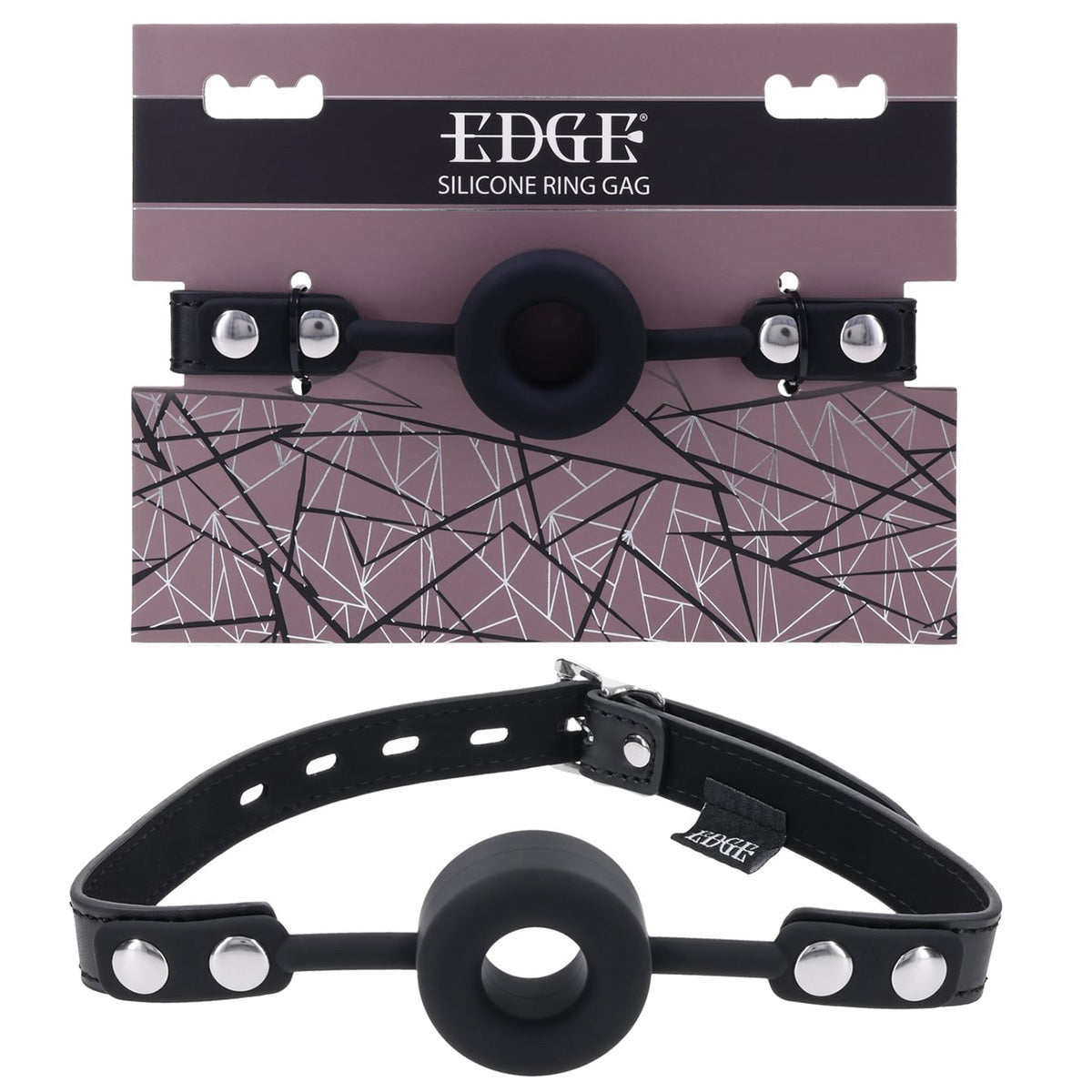 EDGE Silicone Ring Gag - Mouth Restraint