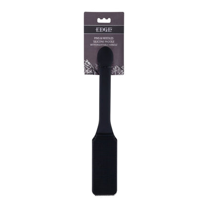 EDGE Pins & Needles Silicone Paddle - Spanking Paddle with Insertable Handle