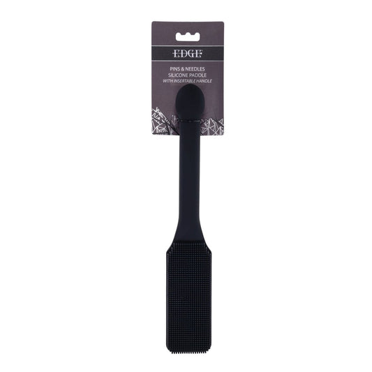 EDGE Pins & Needles Silicone Paddle - Spanking Paddle with Insertable Handle