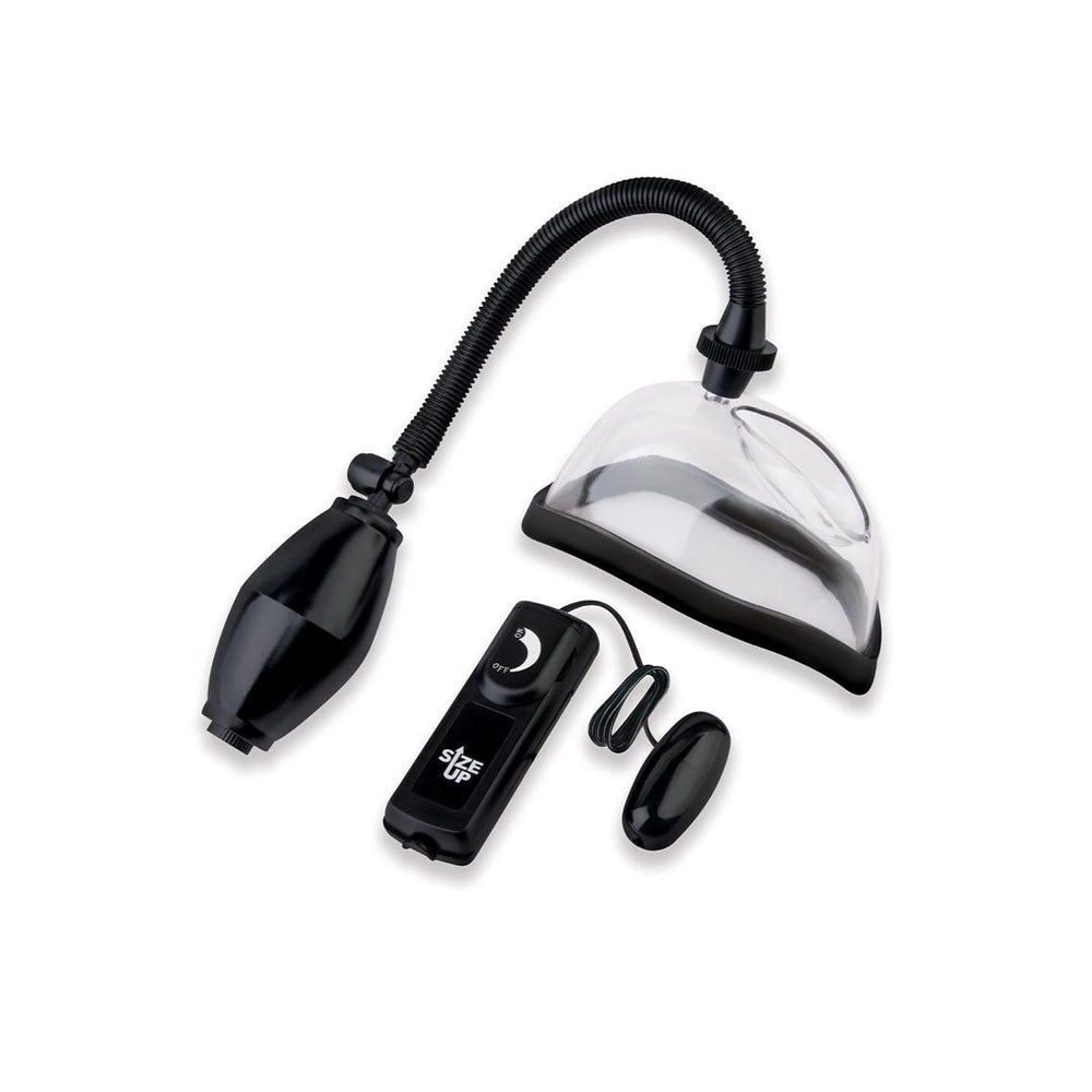 Size Up Vibrating Pussy Pump - Vibrating Vagina Pump