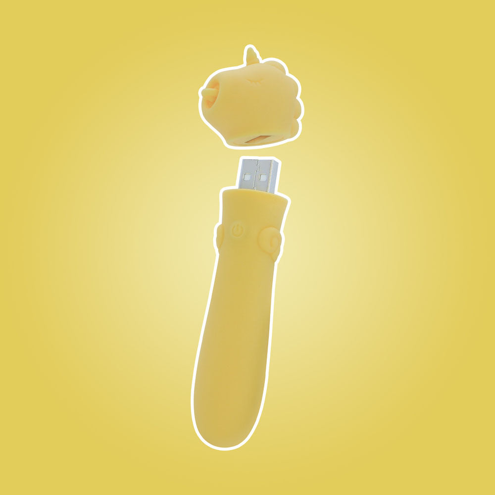 Unihorn - USB Bullet - Bean Blossom - USB Rechargeable Vibrating Bullet
