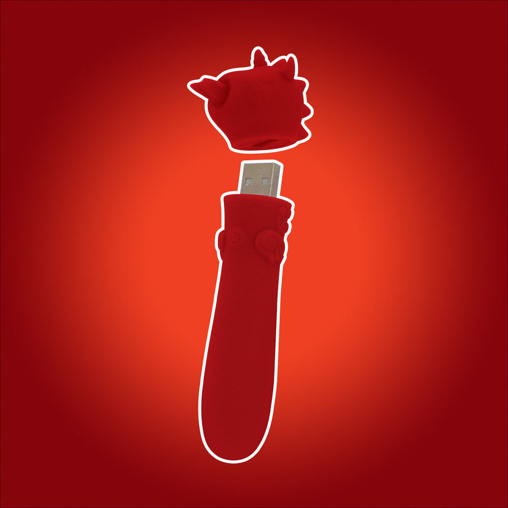 Unihorn - USB Bullet - Blaze Diablo - USB Rechargeable Vibrating Bullet