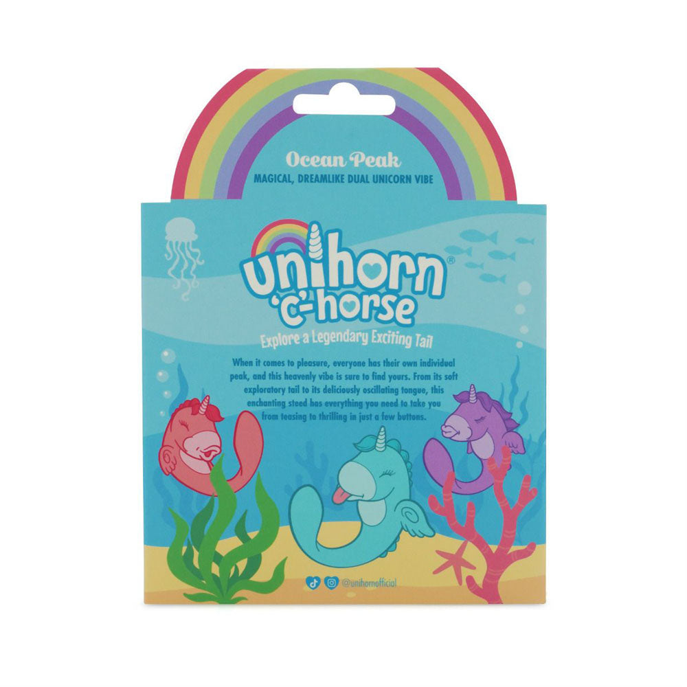 Unihorn - C Horse - Ocean Peak - Ocean Peak USB Rechargeable Dual Unicorn Vibrator