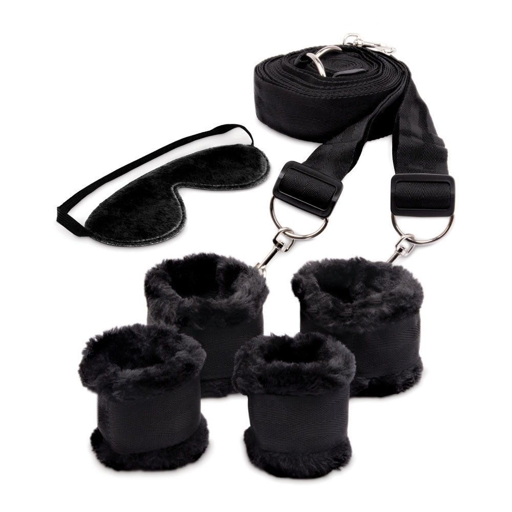 WhipSmart Fuzzy Bedroom Bondage Kit
