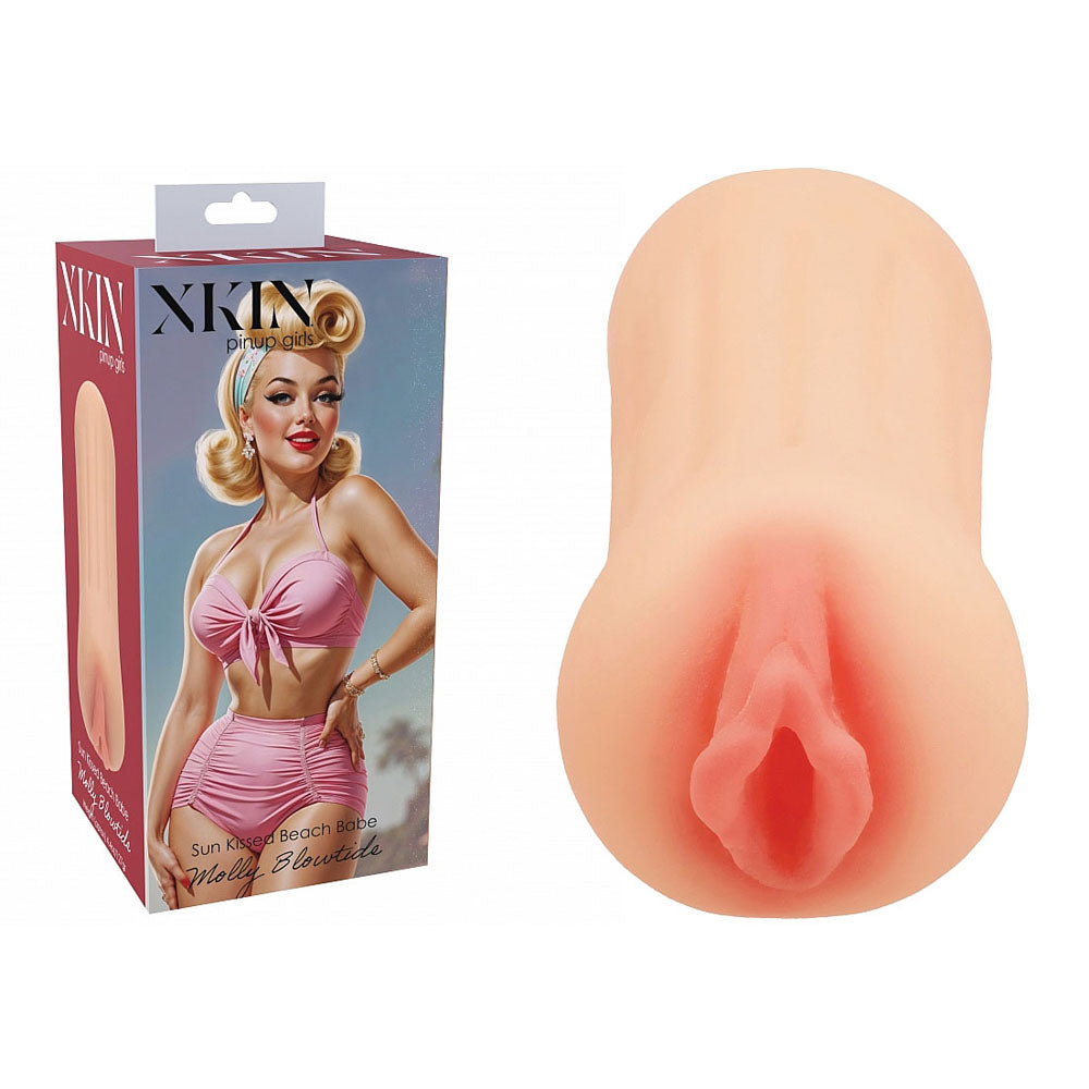 XKIN PinUp Girls - Molly Blowtide - 12 cm Vagina Stroker