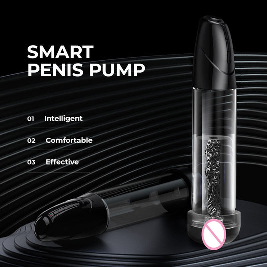 LuvPump Smart Penis Pump - USB Rechargeable 2-in-1 Automatic Penis Pump
