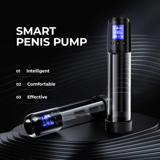 LuvPump Smart Penis Pump - USB Rechargeable Automatic Penis Pump