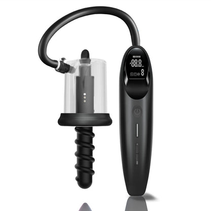 LuvPump RosCup Pro Smart Rosebud Pump - USB Rechargeable Anal Pump with Vibrating Probe