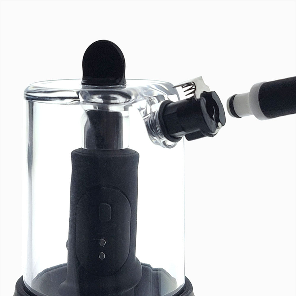 LuvPump RosCup Pro Smart Rosebud Pump - USB Rechargeable Anal Pump with Vibrating Probe