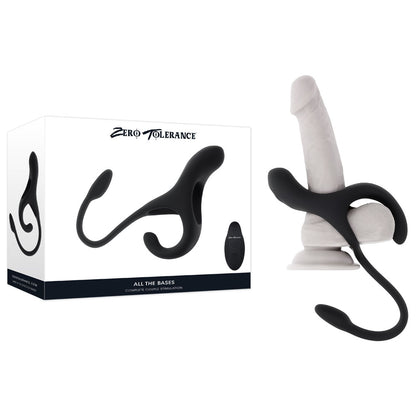 Zero Tolerance ALL THE BASES - USB Rechargeable Vibrating Cock Ring with Wireless Remote