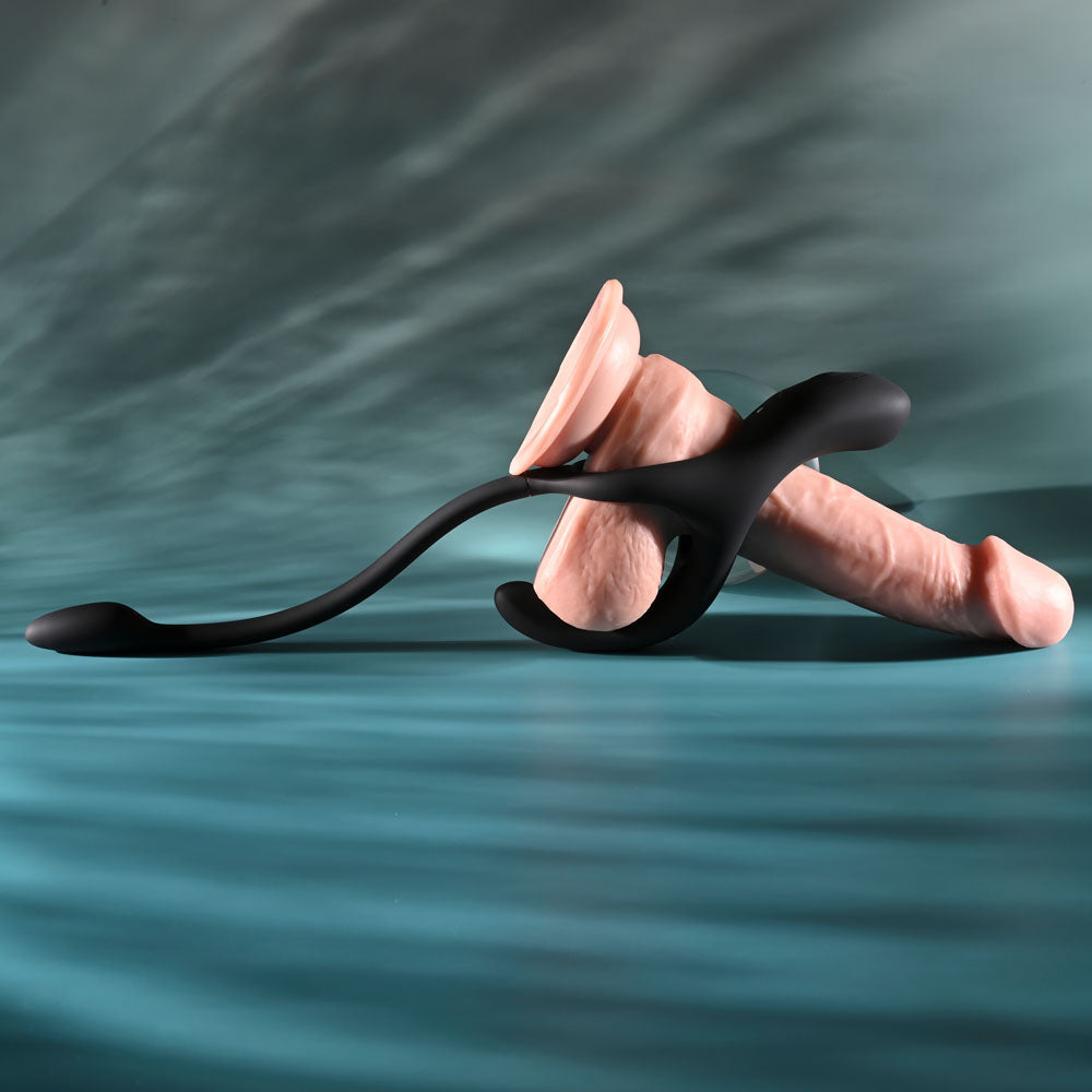 Zero Tolerance ALL THE BASES - USB Rechargeable Vibrating Cock Ring with Wireless Remote