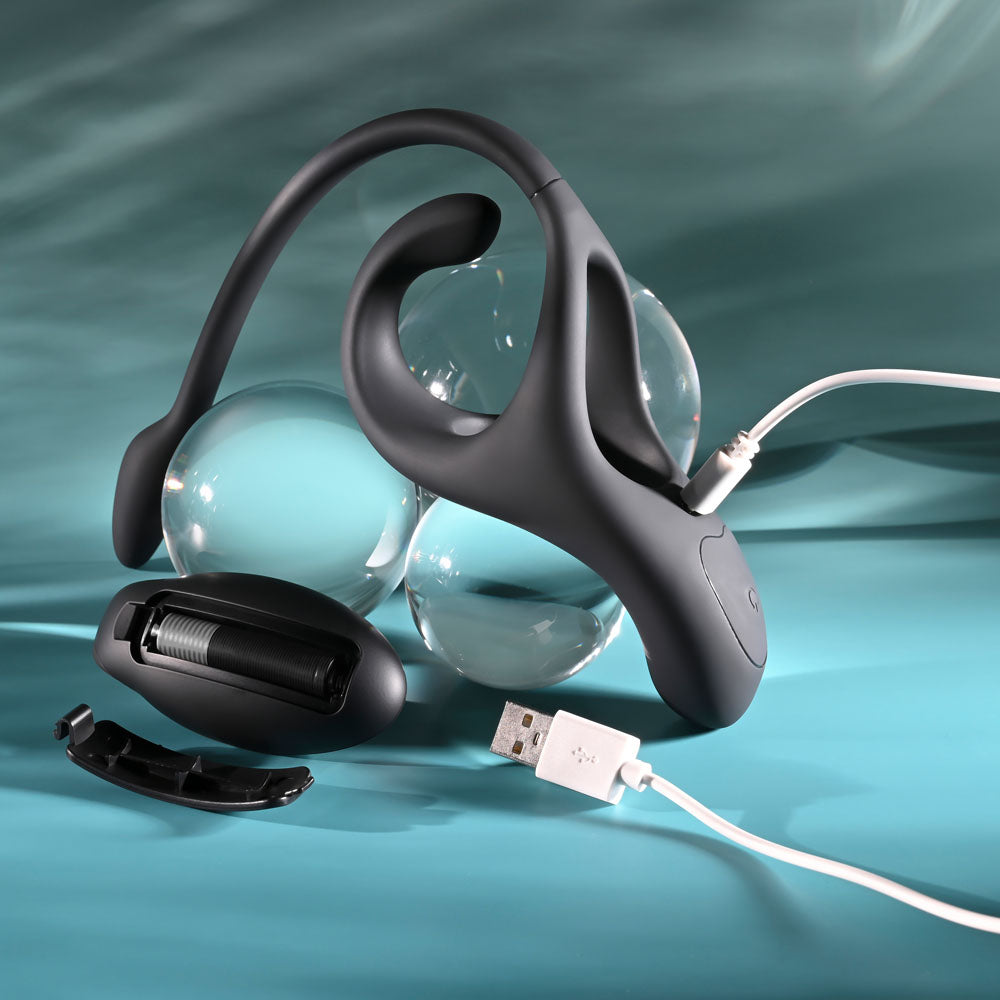 Zero Tolerance ALL THE BASES - USB Rechargeable Vibrating Cock Ring with Wireless Remote