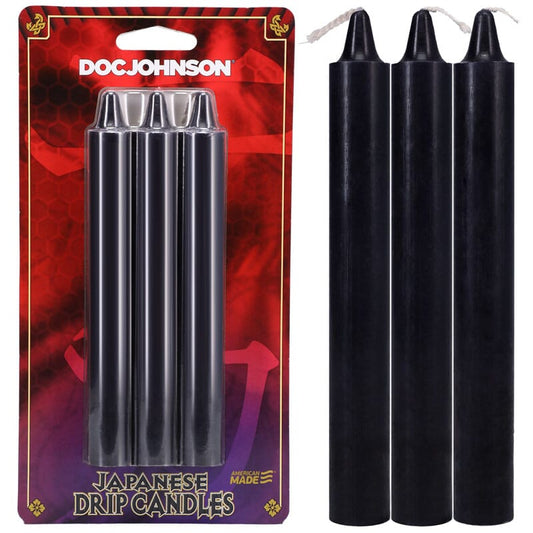 Japanese Drip Candles – Black