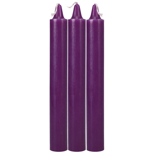 Japanese Drip Candles – Purple