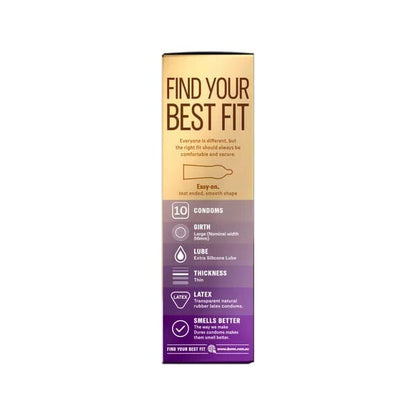 Durex Invisible Extra Lube Condoms