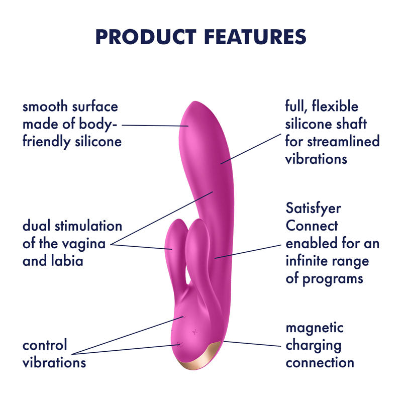 Satisfyer Double Flex – Purple