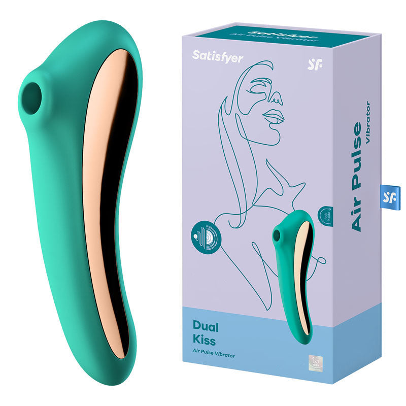 Satisfyer Dual Kiss – Turquoise