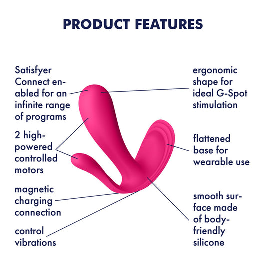 Satisfyer Top Secret + – Pink