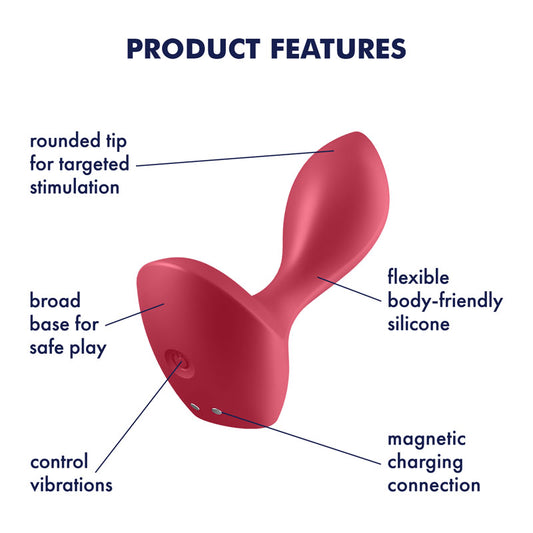 Satisfyer Backdoor Lover – Red
