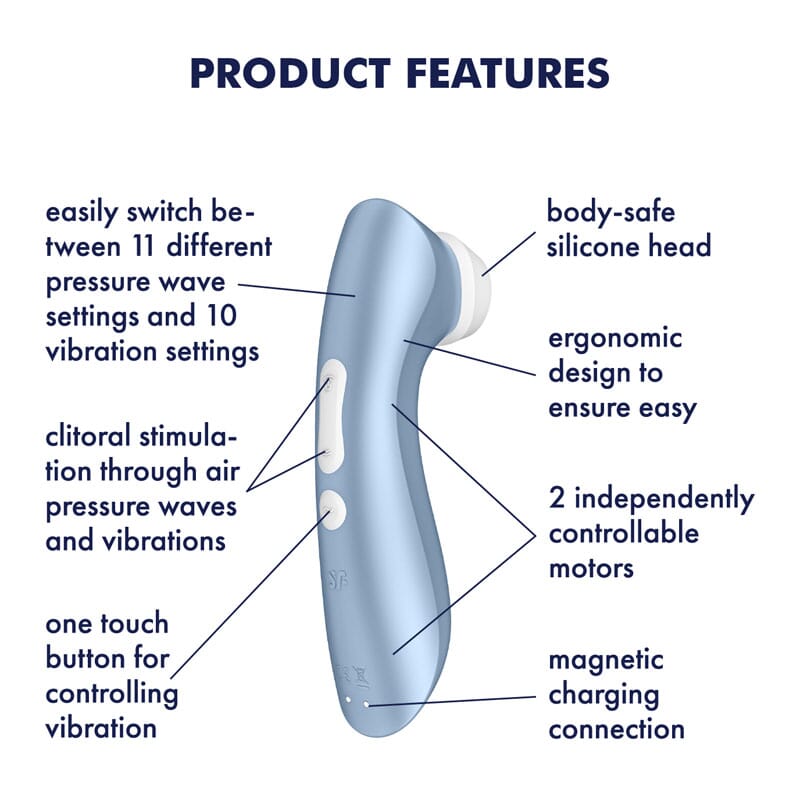 Satisfyer Pro 2+ – Blue