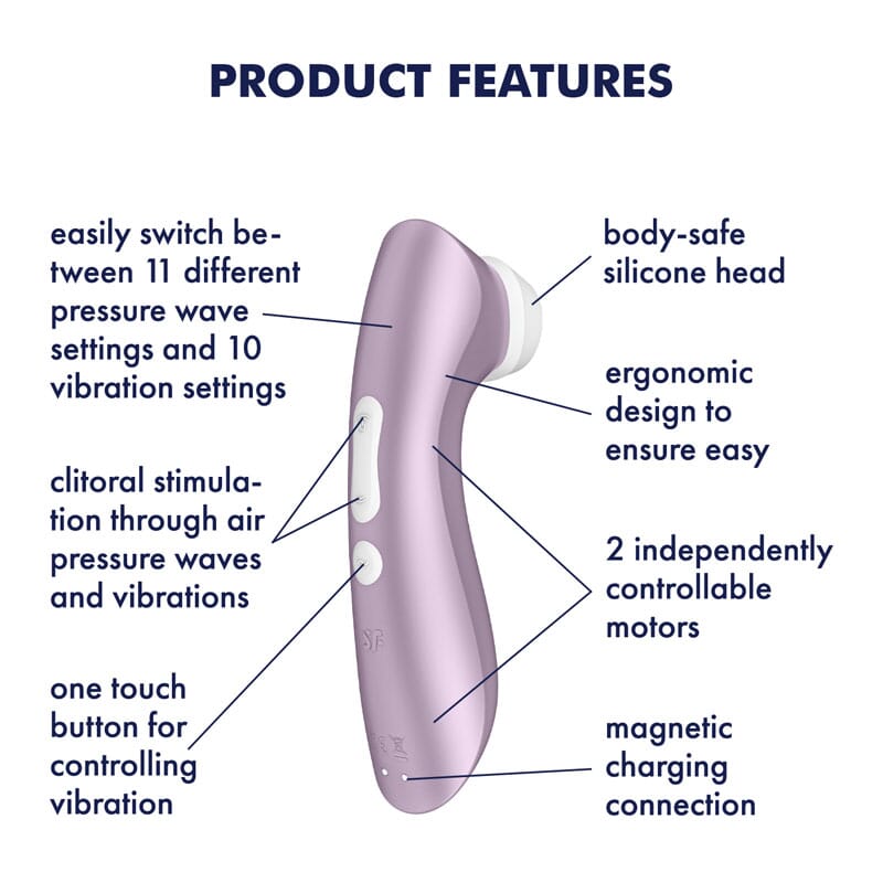 Satisfyer Pro 2+ – Purple