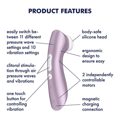 Satisfyer Pro 2+ – Purple