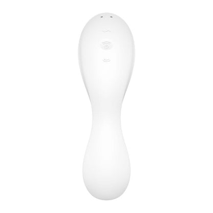 Satisfyer Curvy Trinity 5+ App-Controlled Vibrator – White