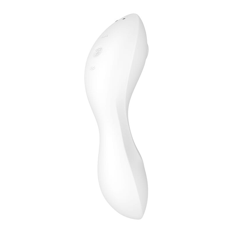 Satisfyer Curvy Trinity 5+ App-Controlled Vibrator – White