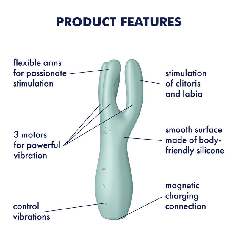 Satisfyer Threesome 3 – Green