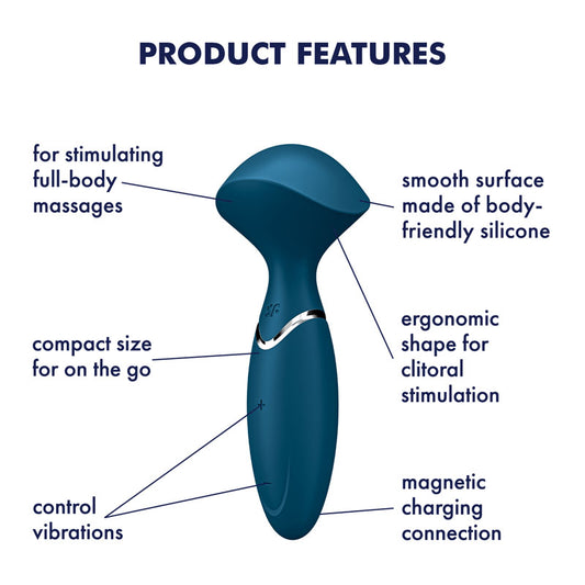 Satisfyer Mini Wand-er – Blue