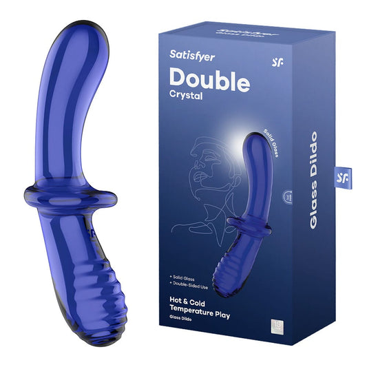 Satisfyer Double Crystal – Blue