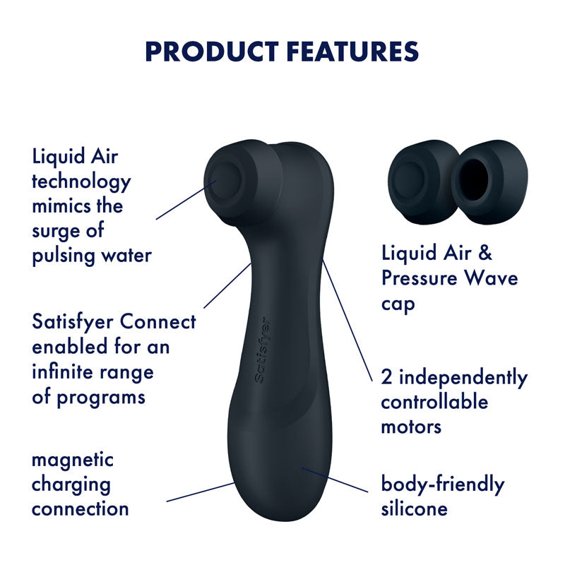 Satisfyer Pro 2 Generation 3 with App Control – Black
