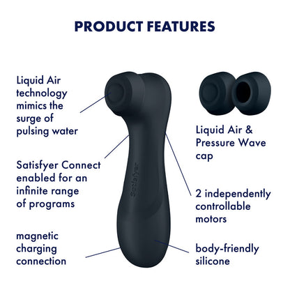 Satisfyer Pro 2 Generation 3 with App Control – Black