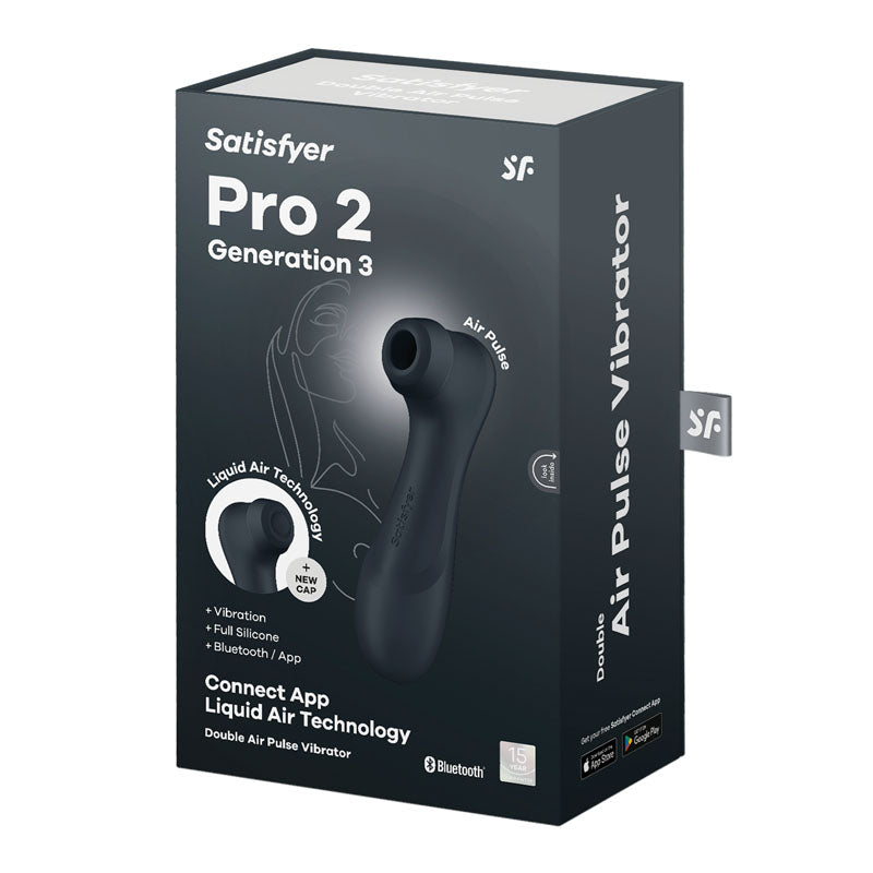 Satisfyer Pro 2 Generation 3 with App Control – Black