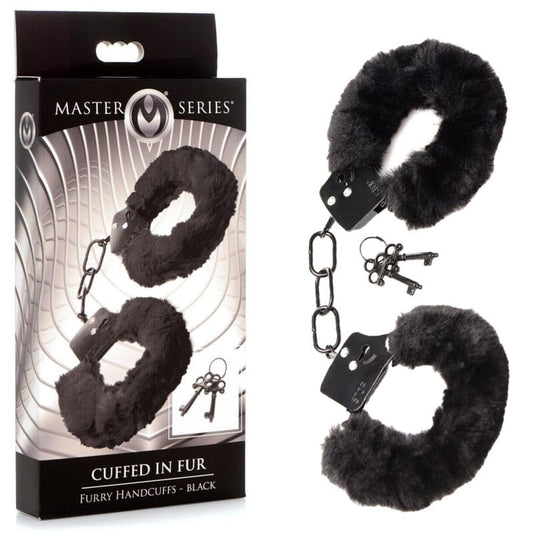 Master Series Cuffed in Fur – Black