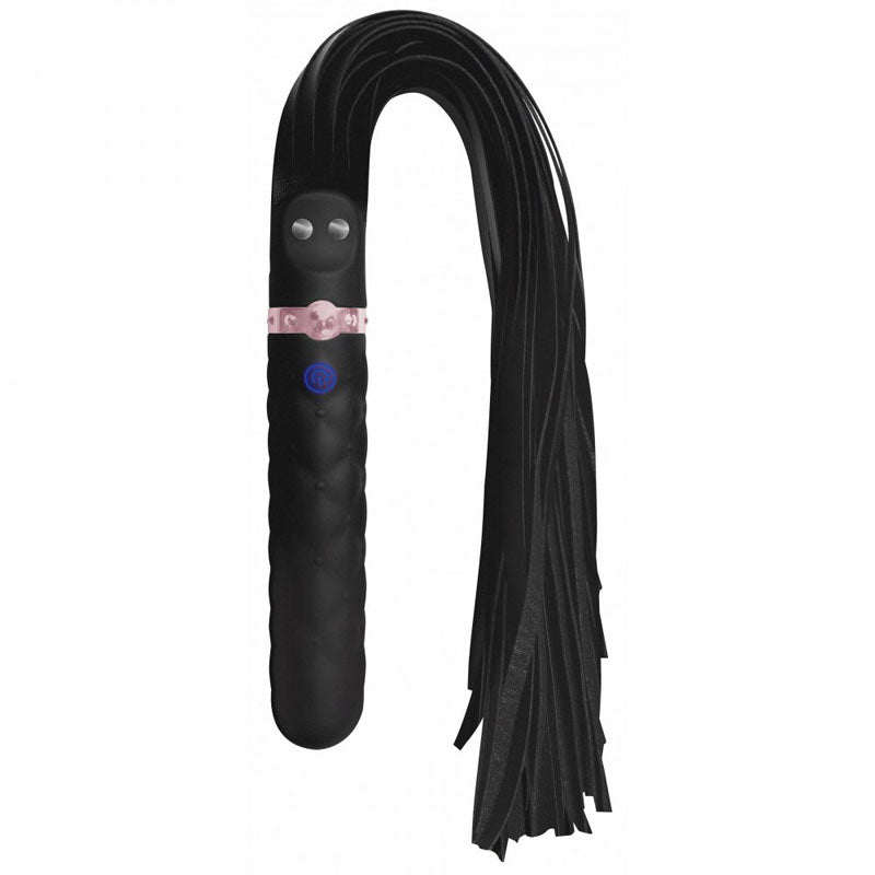 Master Series Vibra-Lasher 9X Vibrating Silicone Dildo