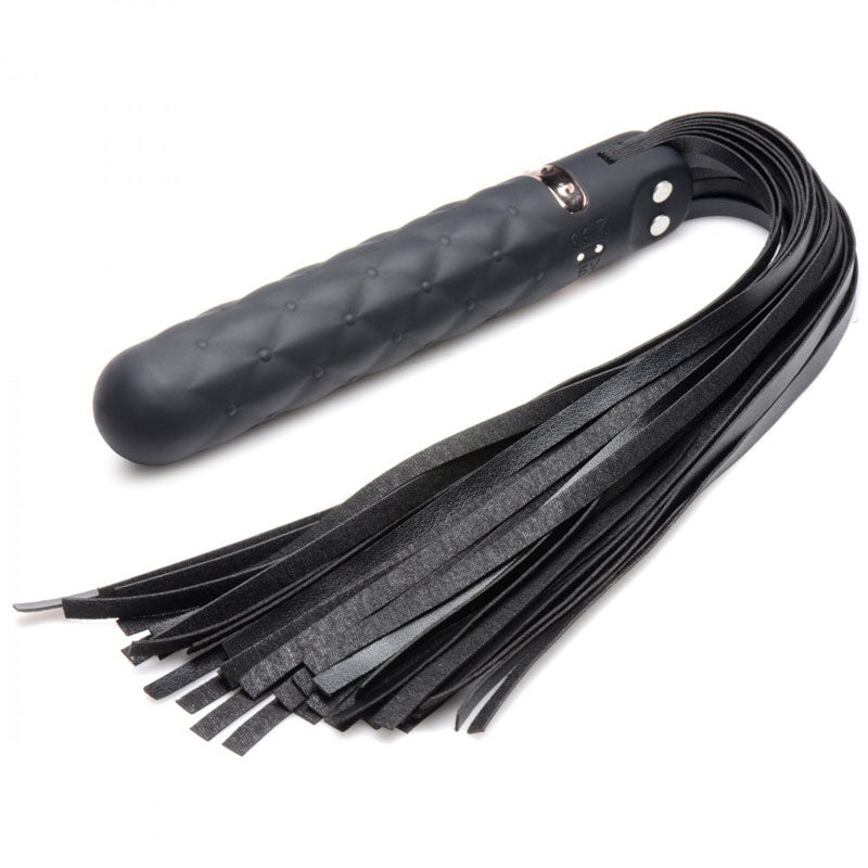Master Series Vibra-Lasher 9X Vibrating Silicone Dildo